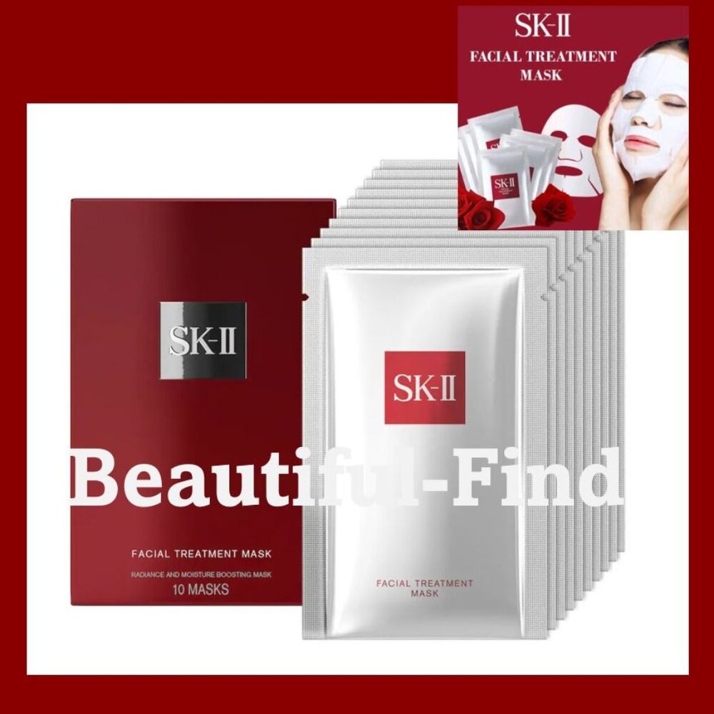 SK-II Facial Treatment Mask Skincare Pitera SK2 Japan 10pcs NIB Authentic